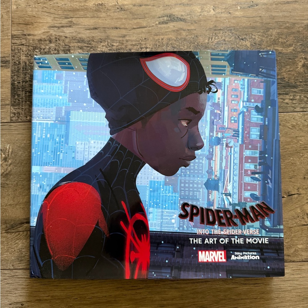 Spider Man Into the Spider Verse Art of the Movie Book